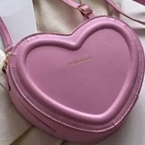 Girls Heart Shaped Purse